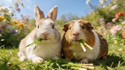 Konijn en cavia - knaagdierenvoer en accessoires bij Bopets